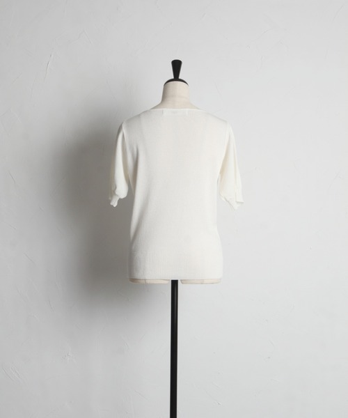 tocco closet ニット セーター パール付きスカラネック