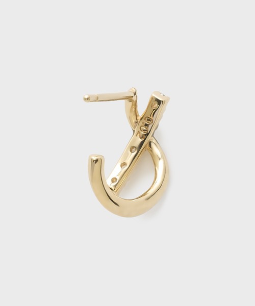 NOJESS ピアス K10ダイヤモンドピアス レディース : ZOZOTOWN