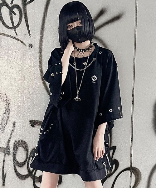 ililil 装飾少なめになりました カットソー ililil tシャツ 「ililil/イルイルイル」「装飾控えめになりまし