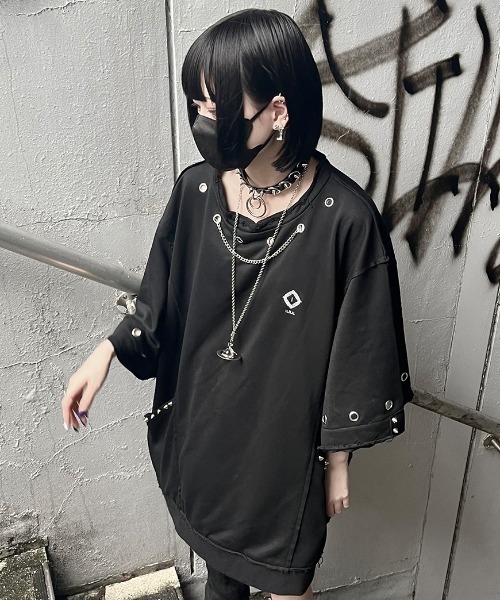 ililil 装飾少なめになりました カットソー ililil tシャツ 「ililil/イルイルイル」「装飾控えめになりまし