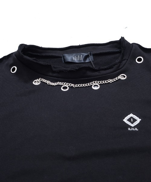 ililil 装飾少なめになりました カットソー ililil tシャツ 「ililil/イルイルイル」「装飾控えめになりまし