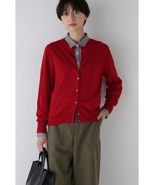 human woman（ヒューマンウーマン） カーディガン ベーシッククルー