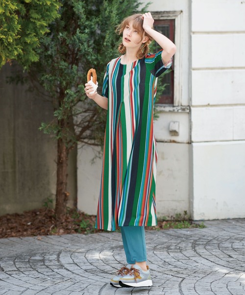 Jocomomola（ホコモモラ） パンツ T/Rナイロン テーパードパンツ