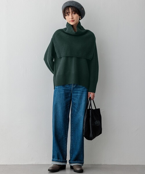 23区（ニジュウサンク） ニット セーター 「洗える」カシミヤブレンド