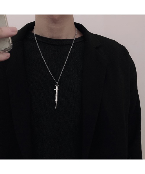 B.I.D. ネックレス 「EK161/注射器モチーフネックレス