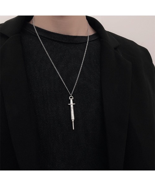B.I.D. ネックレス 「EK161/注射器モチーフネックレス レディース