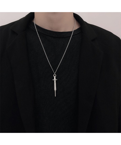 B.I.D. ネックレス 「EK161/注射器モチーフネックレス レディース