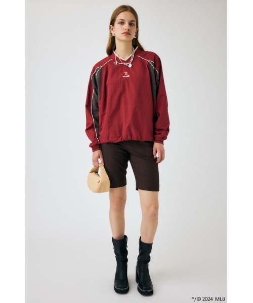 トレーナー スウェット MLB DISTRESSED SWEAT プルオーバー レディース MOUSSY トレーナー スウェット MLB プルオーバートップス
