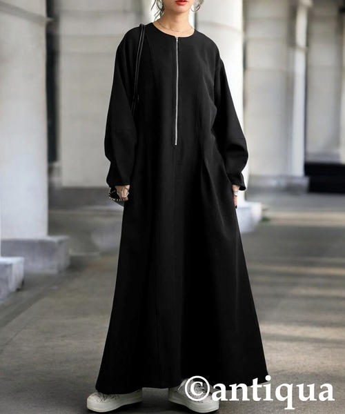 antiqua（アンティカ） ワンピース ジップワンピース : ZOZOTOWN Yahoo