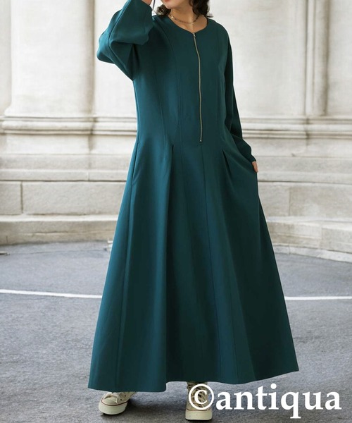 antiqua（アンティカ） ワンピース ジップワンピース : ZOZOTOWN Yahoo