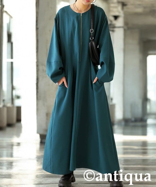 antiqua（アンティカ） ワンピース ジップワンピース : ZOZOTOWN Yahoo