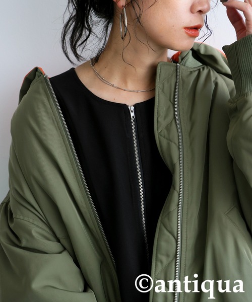 antiqua（アンティカ） ワンピース ジップワンピース : ZOZOTOWN Yahoo