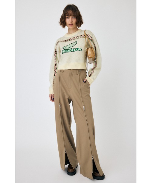 MOUSSY ニット セーター HONDA JACQUARD ニットトップス