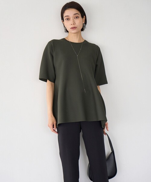 UNFILO 「UNFILO」 半袖ニット SMALL ホワイト レディース