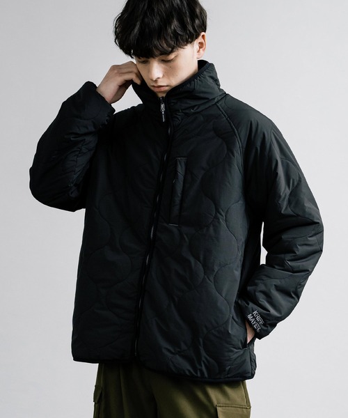 KRIFF MAYER（クリフメイヤー） ブルゾン アウター キルト×柄ボア