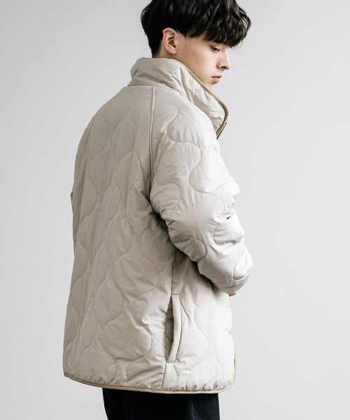 KRIFF MAYER（クリフメイヤー） ブルゾン アウター キルト×柄ボア