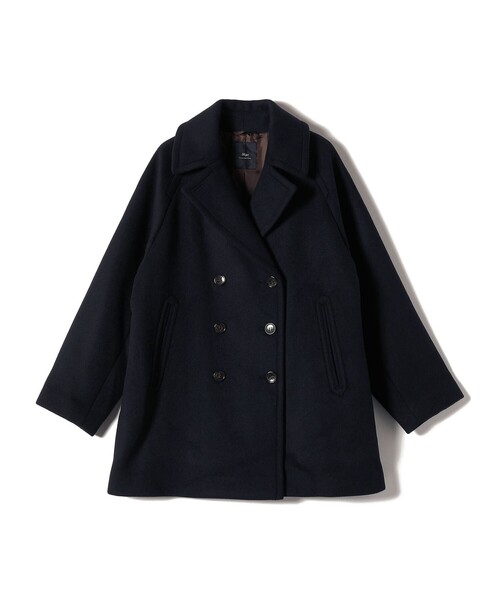 SHIPS（シップス） ピーコート pコート SHIPS Primary Navy Label