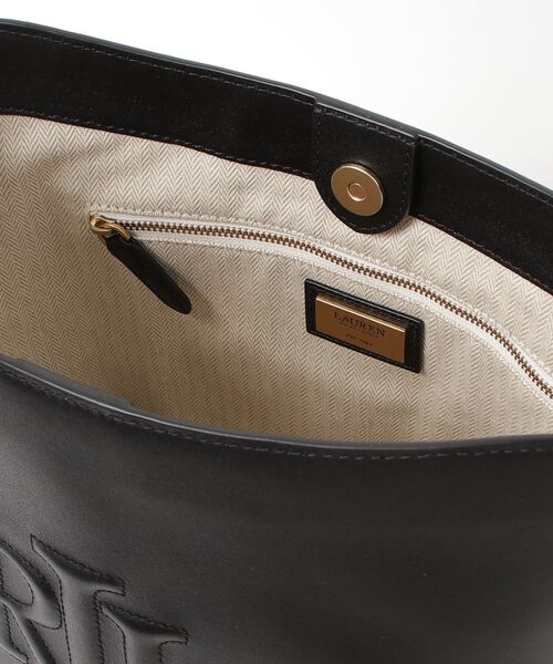 【RALPH LAUREN】レザー ミディアム Witley バケット バッグ セール】 レザー ミディアム Witley バケット バッグ