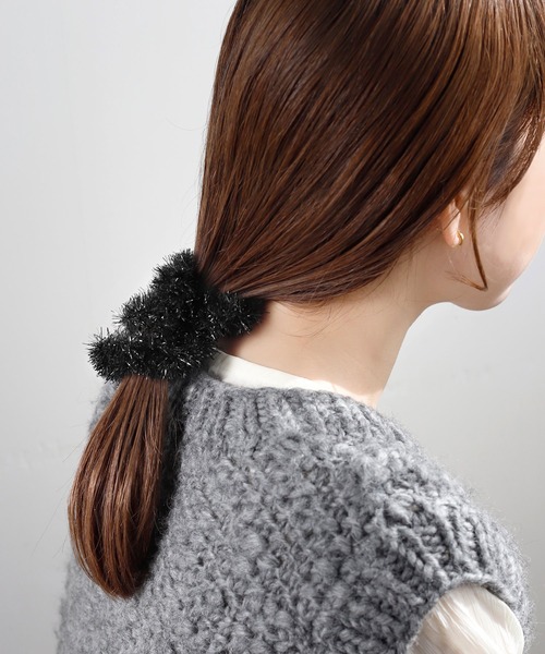 ANEMONE シュシュ シャイニーモールシュシュ : ZOZOTOWN Yahoo