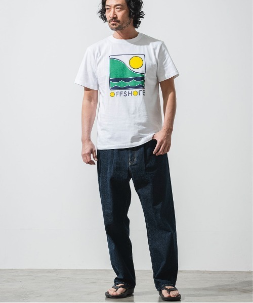 OFFSHORE tシャツ COLOR LOGO TEE/オフショア カラーロゴティ