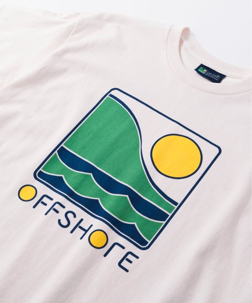 OFFSHORE（オフショア） tシャツ COLOR LOGO TEE/オフショア カラー