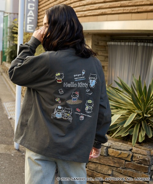 sanrio（サンリオ） tシャツ 「HELLO KITTY」別注 ハローキティ リボン