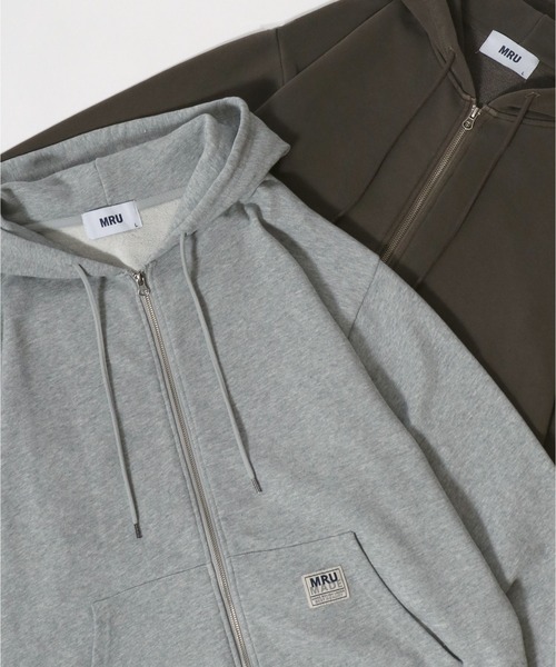 MRU パーカー 2025SS MRU/エムアールユー ヴィンテージ加工