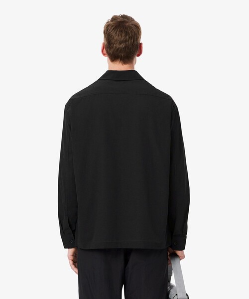 LACOSTE シャツ ブレイサブルオープンネックシャツ メンズ