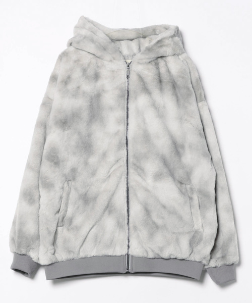 「CORISCO」 ジップアップブルゾン MEDIUM グレー メンズ_画像4