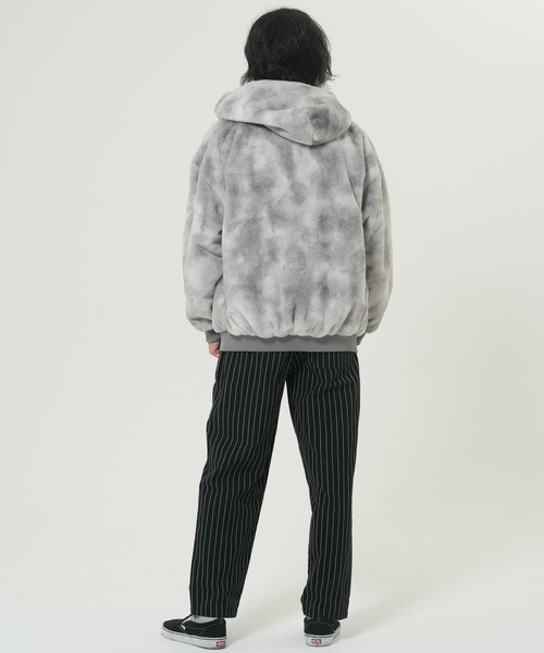 「CORISCO」 ジップアップブルゾン MEDIUM グレー メンズ_画像5