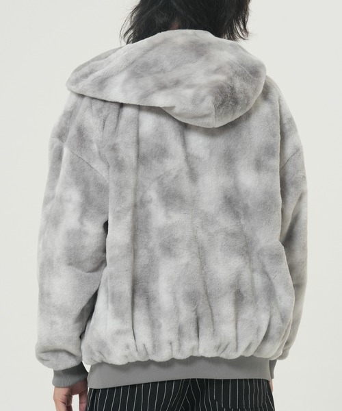 「CORISCO」 ジップアップブルゾン MEDIUM グレー メンズ_画像7