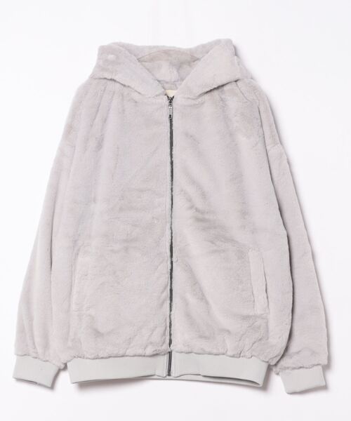 「CORISCO」 ジップアップブルゾン MEDIUM グレー メンズ_画像8