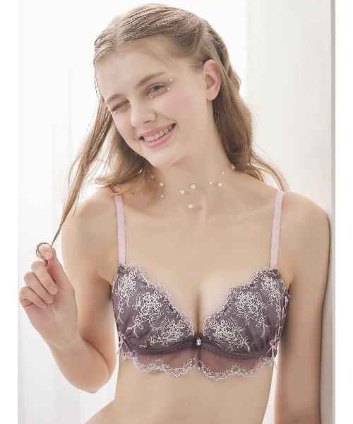 チュチュアンナ ブラジャー ショーツセット 「感激のブラ・脇