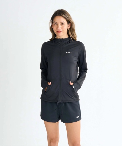 ROXY ラッシュガード AURORA /ロキシー長袖ジップアップパーカー