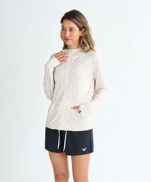 ROXY（ロキシー） ラッシュガード AURORA /ロキシー長袖ジップアップ