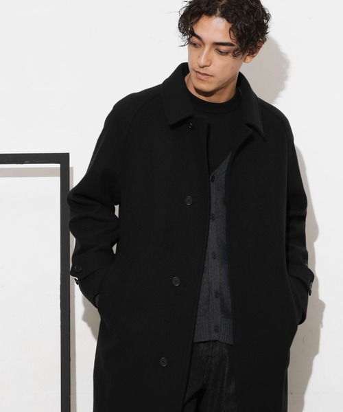 NANO universe（ナノ・ユニバース） ステンカラーコート S ブラウン