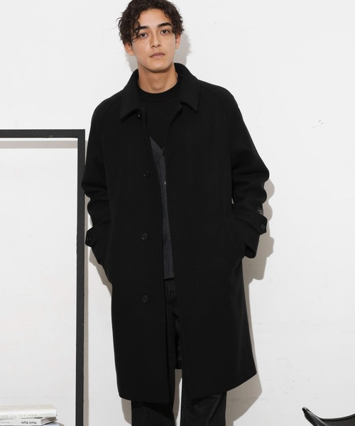 NANO universe（ナノ・ユニバース） ステンカラーコート S ブラウン