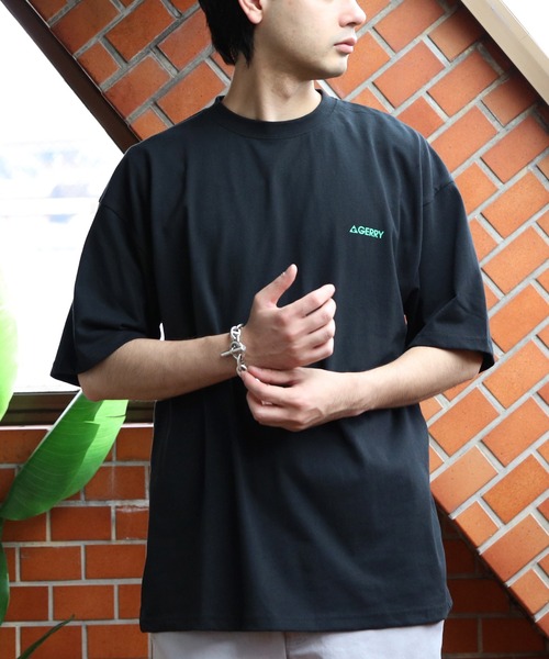 GERRY（ジェリー） tシャツ カラーボックスロゴTシャツ メンズ