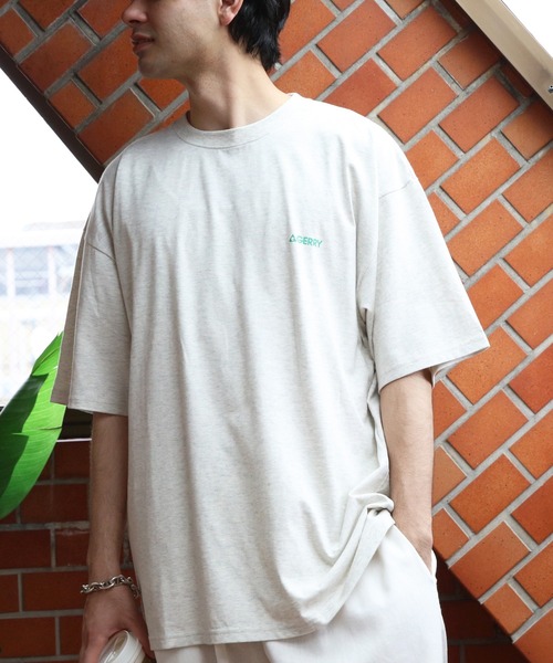 GERRY（ジェリー） tシャツ カラーボックスロゴTシャツ メンズ