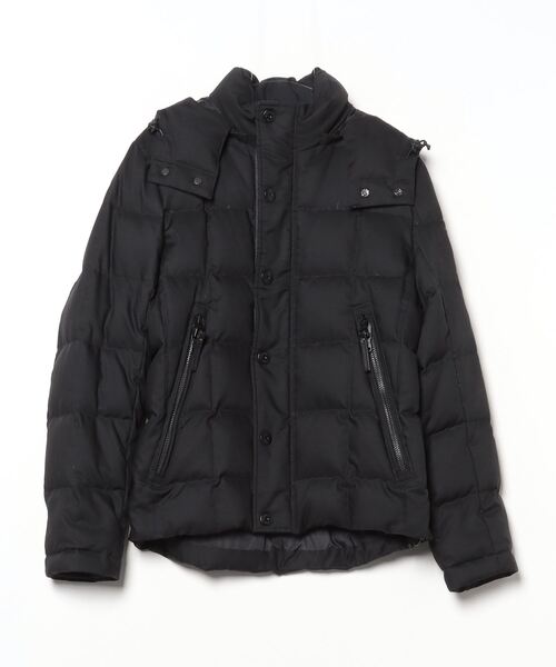 NANO universe（ナノ・ユニバース） ダウンジャケット MEDIUM ブラック