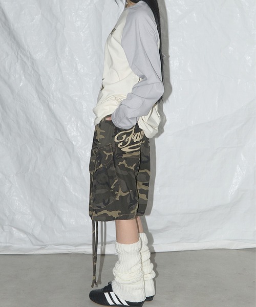 パンツ fancyclub CARGO LETTERING BERMUDA PANTS FANCY CLUB/ファンシークラブ CARGO LETTERING BERMUDA PANTS