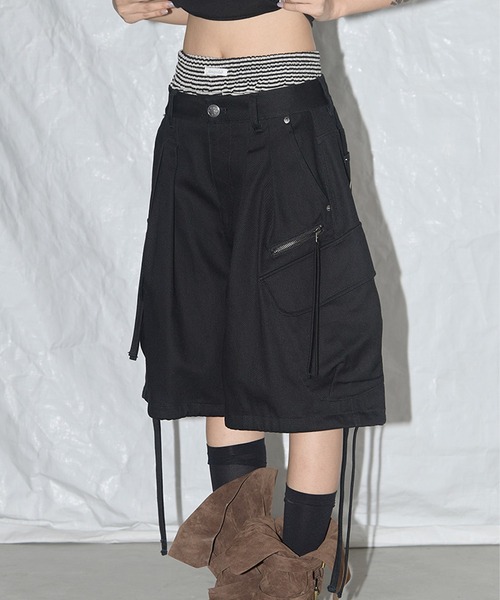 パンツ fancyclub CARGO LETTERING BERMUDA PANTS FANCY CLUB/ファンシークラブ CARGO LETTERING BERMUDA PANTS