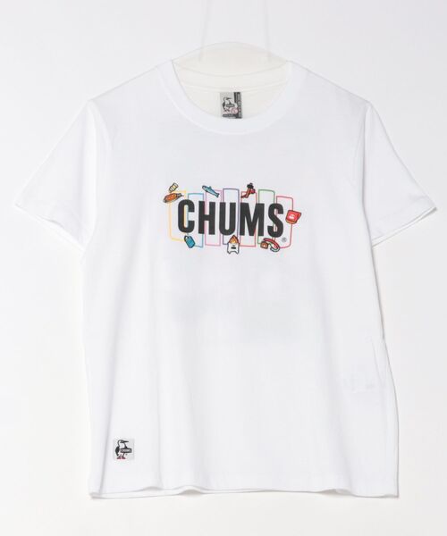 tシャツ CHUMS/チャムス ワットトウドゥインキャンピングTシャツ CH11-2361 レディース