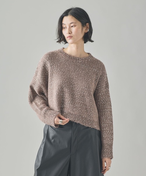 【新品未使用タグ付き】Curensology スパングルニットプルオーバー Curensology（カレンソロジー） ニット セーター /スパングルニット