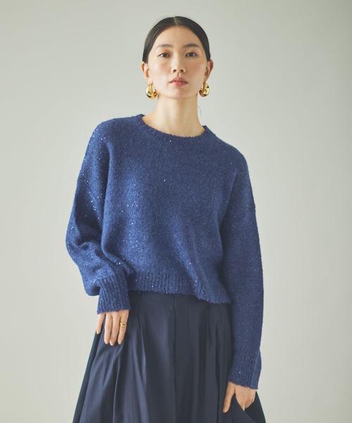 Curensology（カレンソロジー） ニット セーター /スパングルニット
