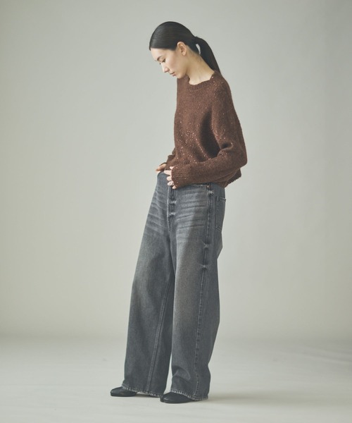 Curensology（カレンソロジー） ニット セーター /スパングルニット