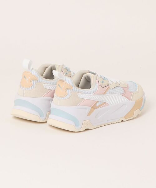 [PUMA] low cut спортивные туфли 22.5cm розовый мужской 
