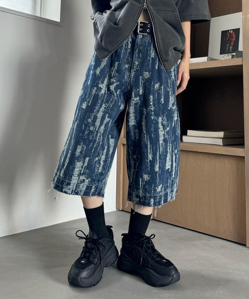 PBLIM ジーンズ デニム デニムパンツ 「UNISEX」スタッズジョーツ