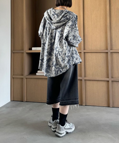 PBLIM ハーフパンツ ワイドパンツ ジーンズ デニム デニムパンツ