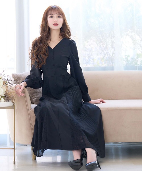 【Emiriawiz】ワンピース　S emiriawiz 「emiriawiz」 長袖ワンピース SMALL ブラック